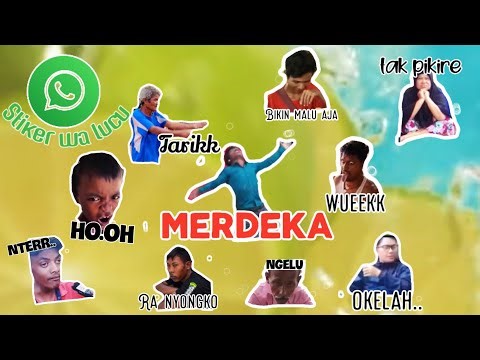 Kumpulan stiker WhatsApp lucu 2025 ll Funniest sticker wa