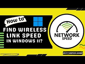 How to Find Wireless Link Speed in Windows 11