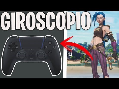 HOW THE GYROSCOPE WORKS IN FORTNITE - HOW TO ACTIVATE THE GYROSCOPE AND HOW TO CONFIGURE PS4, PS5...