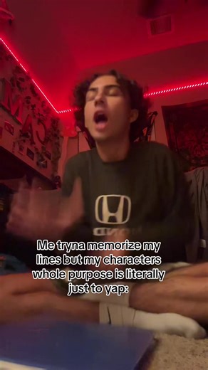 Memorizing Lines as a Theatre Kid: The Yapping Character