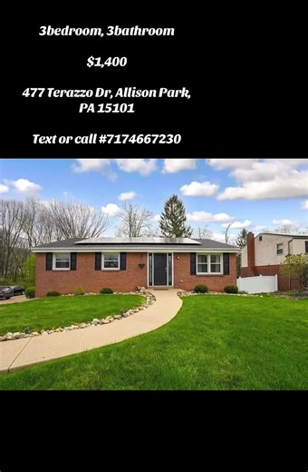 Beautifully Updated 3 bedrooms, 2 full baths, and a convenient partial bath in the finished basement, this home combines comfort, functionality, and modern updates. Located in a desirable Shaler neighborhood with an open-concept layout featuring a beautifully updated kitchen with quality cabinetry, quartz countertops, and seamless flow into the main living space. Gleaming hardwood floors add warmth and character throughout the main level. The finished basement provides additional living space al