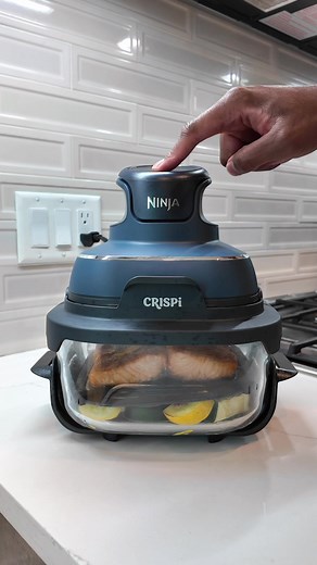 I finally got one! @Ninja Kitchen glass air fryer with food storage #NinjaPartner #NinjaCrispi