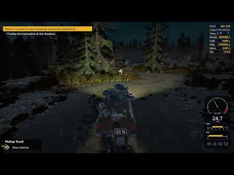 Gold Mining New DLC, Night Hawk Tier 6 Set up