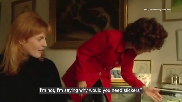 Fergie reveals strange habit during 1996 interview with Ruby Wax