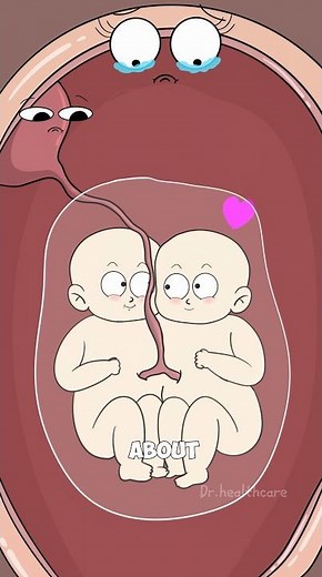 How Do Conjoined Twins Form? #animation#hot#funny #shorts