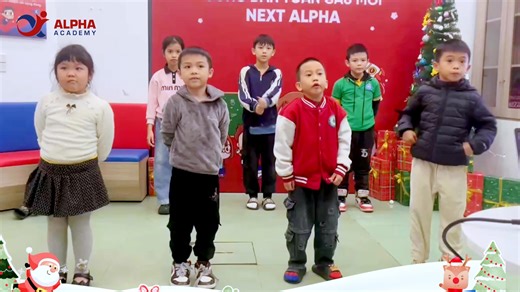 🎄 BÀI DỰ THI - THE ALPHA CHRISTMAS 📚 Lớp: Kindy 2A1 🎬 Anh ngữ Alpha Academy Tản Đà Bài dự thi không chỉ thể hiện kỹ năng ngôn ngữ mà còn lan tỏa thông điệp nhân văn, ấm áp đúng tinh thần Giáng Sinh yêu thương 💖 Cùng lắng nghe và ủng hộ Like - Share cho lớp kindy 2A1 trong cuộc thi The Alpha Christmas nhé! =============== HỆ THỐNG GIÁO DỤC ALPHA ACADEMY 🏨 Trụ sở: Số 24,25, Nơ-02 MB2125, P. Hạc Thành, Thanh Hóa 📞 Hotline: 038 970 3336 🏨 Alpha Academy, 04 đường Thanh Niên, Xã Lưu Vệ ( TT Tân