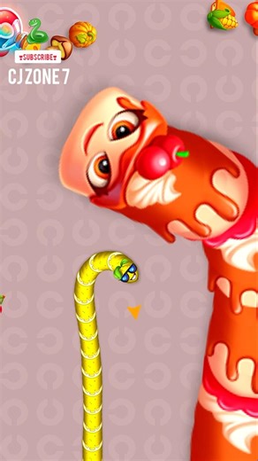 Wormate.io Snake game 🐍 Worms zone #snakegame #wormateio #shortsfeed #snake #wormszone #trending