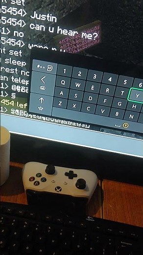 how to do glitchy text in Minecraft xbox