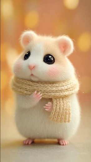 This Cute Little Hamster Will Melt Your Heart 🐹💕 | Fluffy Pet Moments #cutealert #cuddle