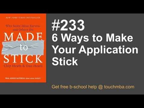 6 Ways to Make Your Application Stick (Repost)
