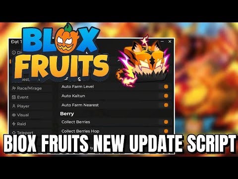 NEW! [🎃TIGER🐯] Blox Fruits Script ⚡ Auto Farm, Collect Berries, Server Hop (No Key)