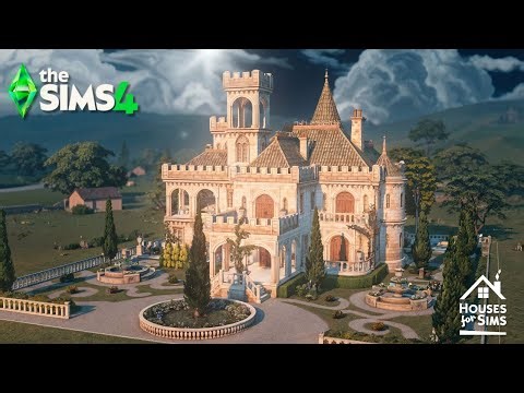 ROYAL COUNTRYSIDE MANOR - THE SIMS 4 - Relaxing Stopmotion - No CC