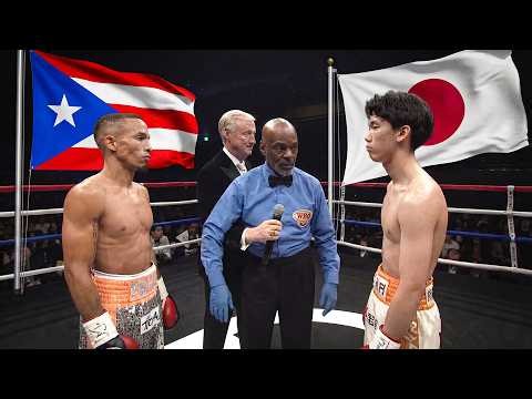 Savage Battle! Kyosuke Takami (JPN) vs Rene Santiago (PUR) | Boxing Fight Highlight