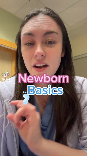 1M views · 28K reactions | Newborn basics from a Labour & delivery nurse! The information in this video cannot be taken as medical advice, always talk to your own care provider! #laboranddeliverynurse #baby #pregnancy #newmom #Firsttimemom #newborn #pregnant | Nurse Sydney | Facebook