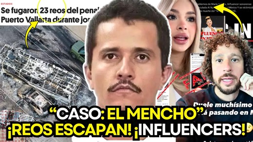 23 presos se escapan por los disturbios! El Mencho! Influencer se ve involucrada! Ella aclara que no tiene nada que ver! Luisito Comunica habla del tema y divide a las opiniones en las redes #elmencho #luisitocomunica #noticiashoy #jalisco #noticias | Candres Peredo
