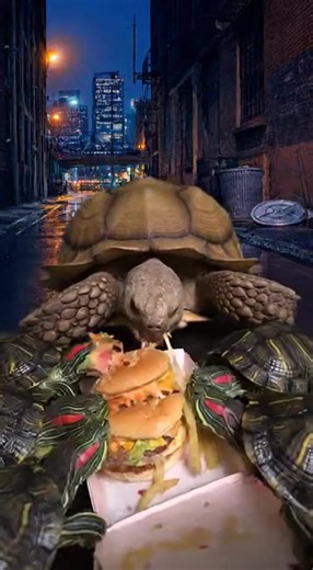 Turtles Eating Hamburgers? The Surprising Truth & What Experts Say #TurtleDiet #PetSafety #ReptileCare #animalfactsshorts #Hamburgers | Viral ultra videos | Facebook