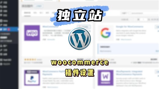 Woocommerce插件设置