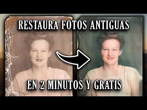 IA para Restaurar FOTOS VIEJAS 🖼️ Restaurar Fotos Antiguas con la IA 🤖