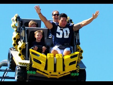 LEGOLAND TECHNIC COASTER POV Lego California On-Ride