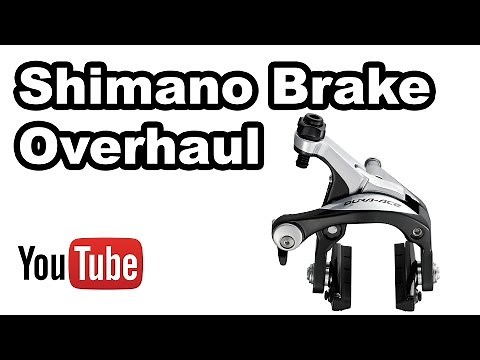 Shimano rim brake caliper Service, overhaul and maintenance (Dura-Ace, Ultegra, 105, Sora, Tiagra)