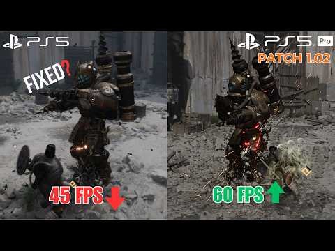 Crimson Desert PS5 vs PS5 Pro After Patch 1.02 — Did They Fix Performance Mode? | FPS Comparison