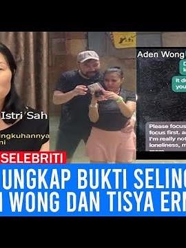 Terbongkar! Amy Ungkap Bukti Selingkuh Aden Wong dan Tisya Erni, Foto Mesra di Kolam Hingga Chat