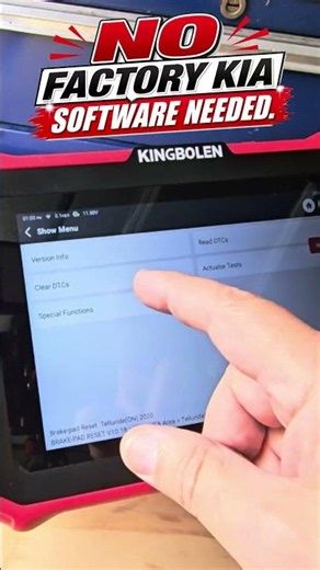 Will the KingBolen K8 Pro Retract the EPB on New Kia vehicles?