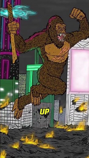 This Is Why Godzilla FEARED Kong's Axe #shorts #GodzillaXKong #kaiju
