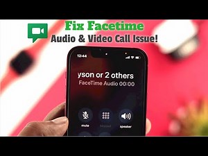 Facetime Audio or Video Call Not Working? - Fixed on Latest iOS!