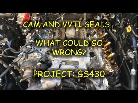 Lexus GS430 Cam and VVTi seal replacement (and I may have blown my engine up...)