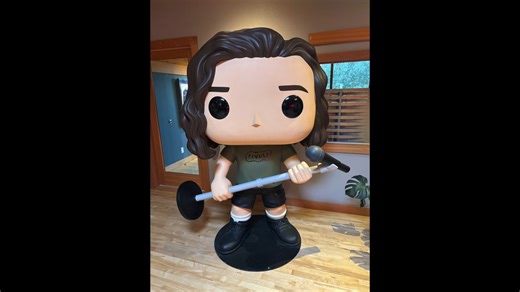 After their stay at Museum of Pop Culture's Pearl Jam: Home and Away Exhibit and an excursion to The Ohana Fest in 2021, the extra large PJ Funko's have finally arrived to their permanent home at PJHQ! 🏠 | Pearl Jam
