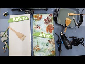 Blending Encaustic Paints: Fusing and layering An Encaustic Painting tutorial