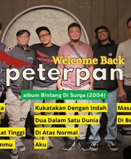 Peterpan Comeback 2025: Bintang Di Surga Album
