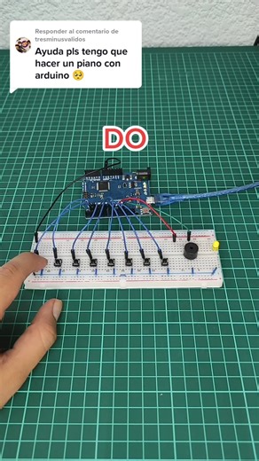 ¿Cómo armar un piano eléctrico con Arduino y Buzzers? | #LaElectronicaGT #Arduino #Buzzer | La Electrónica