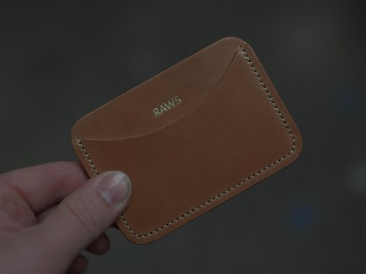 Shell Cordovan Card Holder - Etsy UK