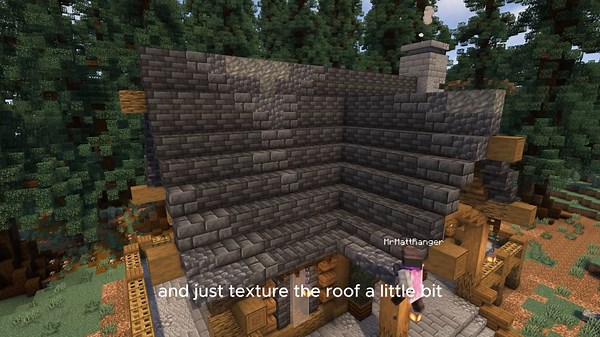 Easy Log Cabin Building Tutorial in Minecraft