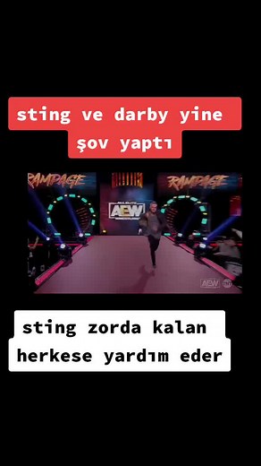 Sting and Darby's Spectacular Showdown | AEW Rampage Highlights