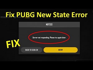 How to Fix Server Not Responding Error in New State Mobile