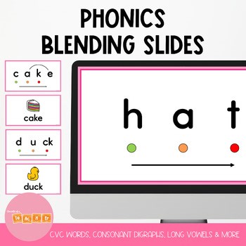 Phonics Segmenting & Blending Slides Phonics Intervention & Fluency Digital Game