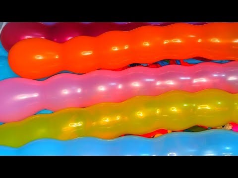 Unbelievably Satisfying ASMR | Colorful Long Balloons | Relaxing Balloon Sounds & Blowing Up Fun 🎈💨