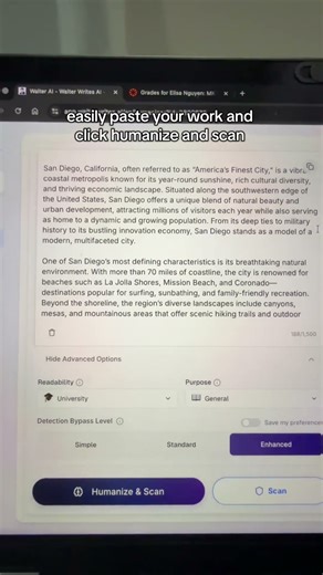My secret to getting all A’s for my assignments using ‪@walterwrites_ai‬ #humanzier #collegehacks