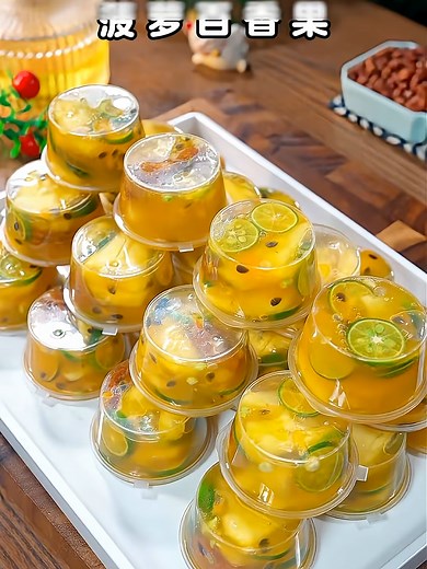 Cách làm trà hoa quả khổng lồ siêu ngon với vài ngàn đồng