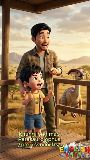 Chủ Đề: Khùng Long(P2) Khám phá thế giới Khủng Long khổng lồ cùng cha con Bi! 🦖🦕
