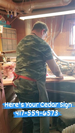 #heresyourcedarsign #branson #peace #bransonmissouri #handcrafted #angel #love | Here's Your Cedar Sign