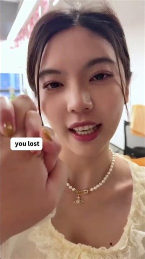 He challenges his female colleagues to a staring contest