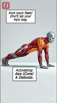 Burpee Anatomy: Muscles Targeted (Animated Guide) 🧬🔥