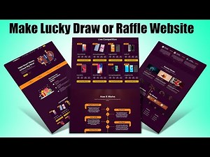 How to Launch an Online Lucky Draw or Raffle Website