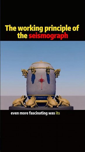 The working principle of the seismograph #science #knowledge