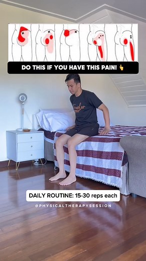 1.3M views · 14K reactions | HIP PAIN AWAY 朗朗朗 #hippainrelief #hippain #exercise #morningexercise #OMG #trending | Physical Therapy Session | Facebook