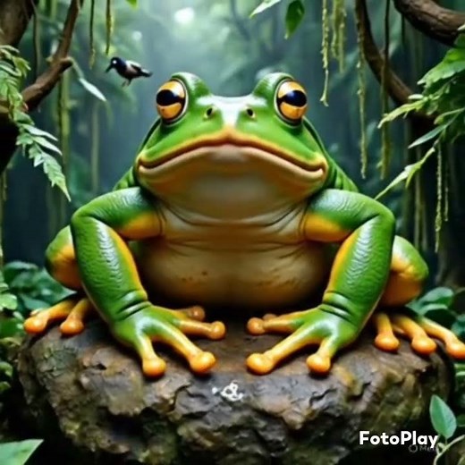 Goliath Frog – The World’s Largest Frog 🐸 #GoliathFrog #LargestFrog #RareAnimal #NatureFacts